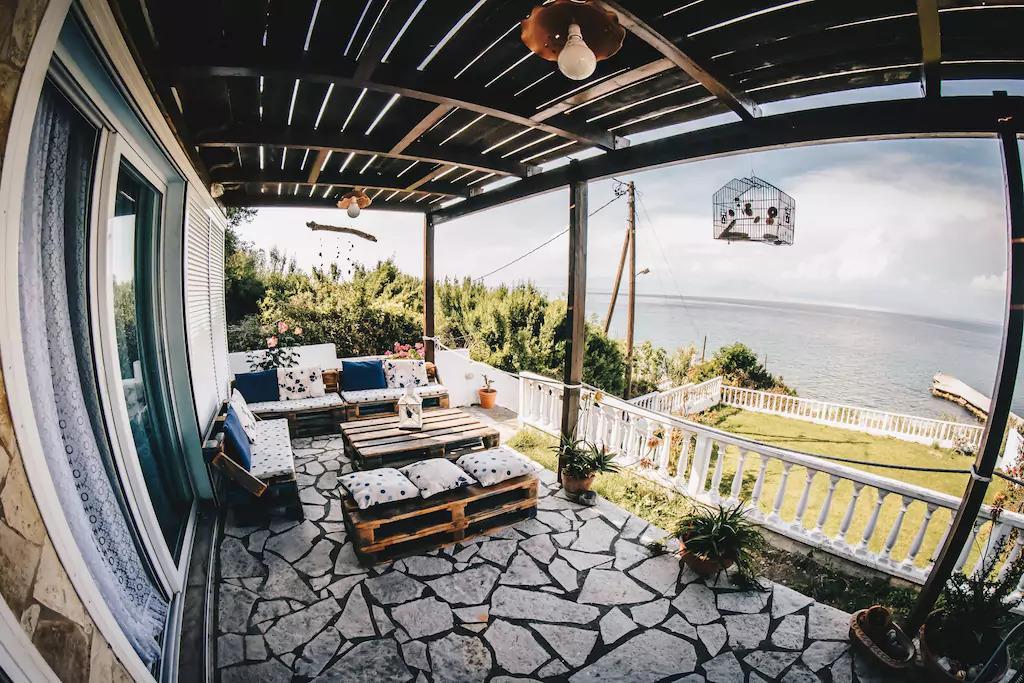 Villa Galanis By The Sea Niforeika Ngoại thất bức ảnh